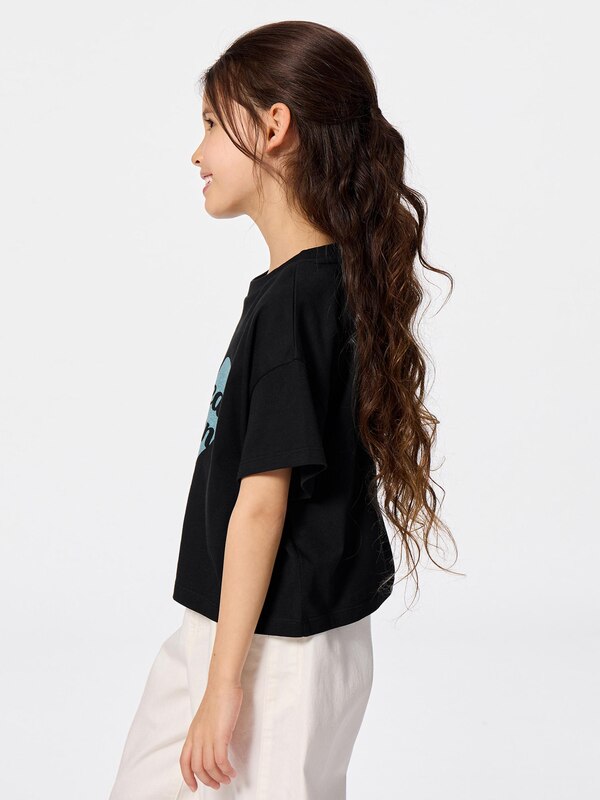 GIRLSグラフィックT(グリッター)