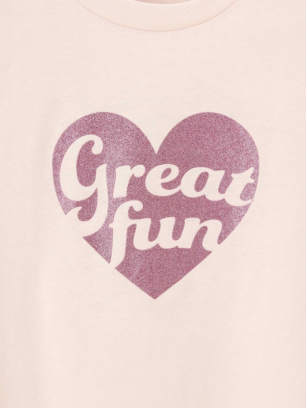 GIRLSグラフィ��ックT(グリッター)