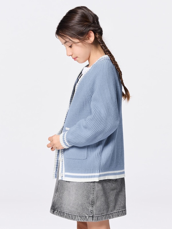 GIRLSラインカーディガン
