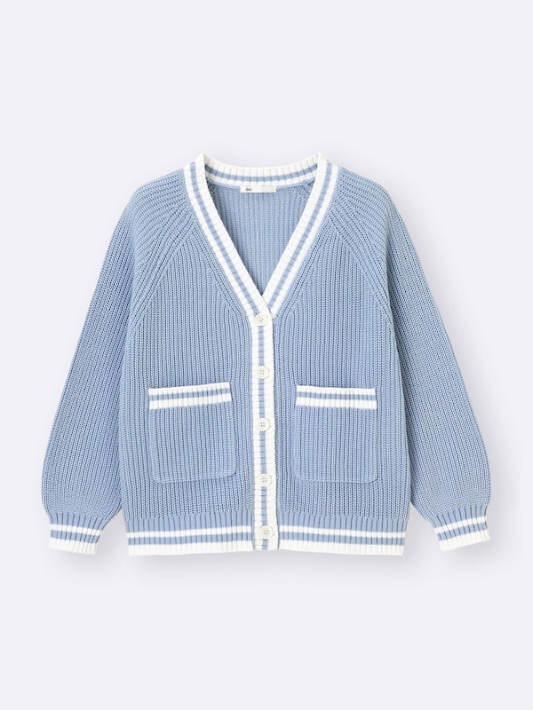 GIRLSラインカーディガン