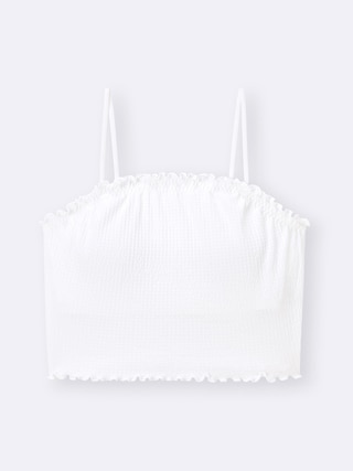 GIRLSブラフィールプチクロップドチューブトップ 【KIDS・TEEN】 【TEEN(ティーン)】【GU公式/ジーユー】 【OFF WHITE】 GIRLSブラフィールプチクロップドチューブトップ 【KIDS・TEEN】 【TEEN(ティーン)】【GU公式/ジーユー】 【OFF WHITE】
