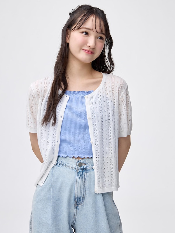 GIRLSブラフィールプチクロップドチューブトップ