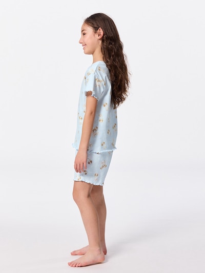 GIRLS 코튼 라운지 세트 (반팔 & 반바지) (독)