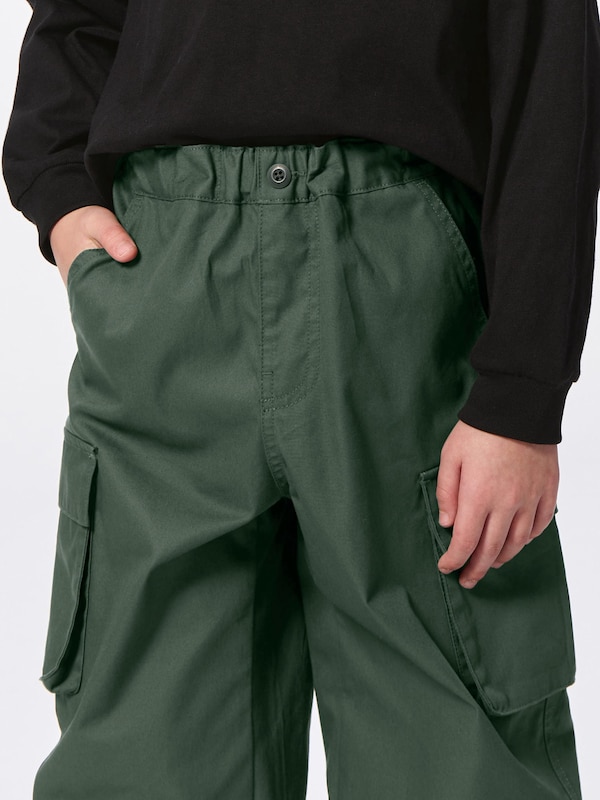 KIDS(男女兼用)ワイドカーゴジョガーパンツ+E