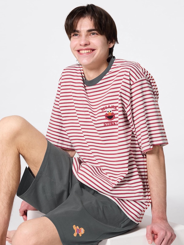 ラウンジセット(半袖&ショートパンツ) Sesame Street