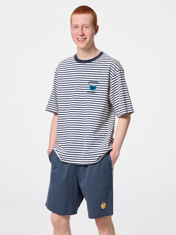 ラウンジセット(半袖&ショートパンツ) Sesame Street