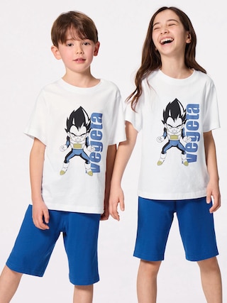 KIDS(男女兼用)コットンラウンジセット(半袖&ショートパンツ) DRAGON BALL DAIMA