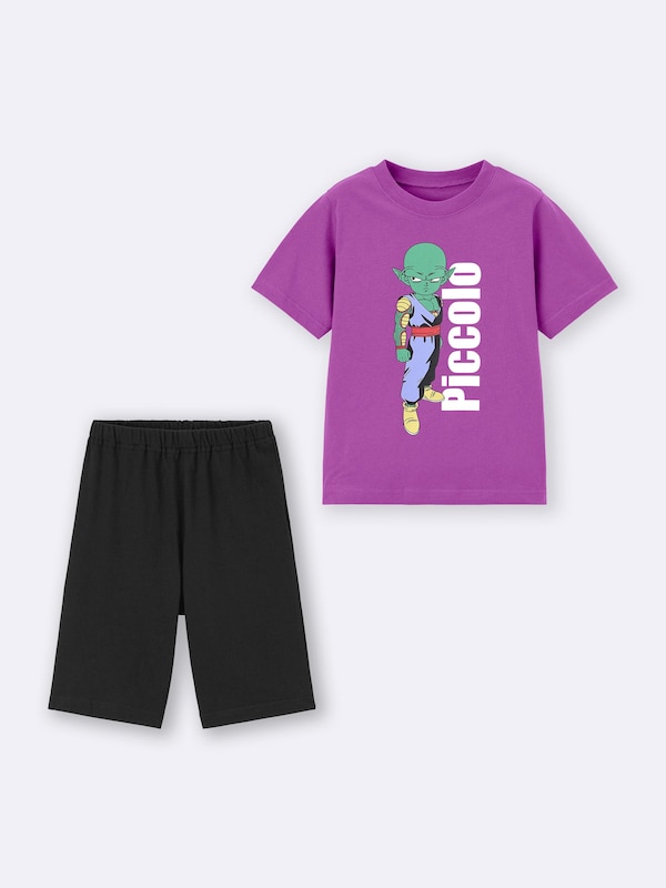 KIDS(男女兼用)コットンラウンジセット(半袖&ショートパンツ) DRAGON BALL DAIMA