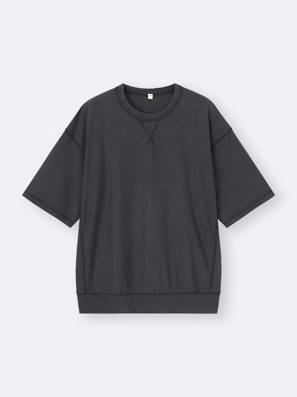 ウォッシュドスウェT(5分袖)+E