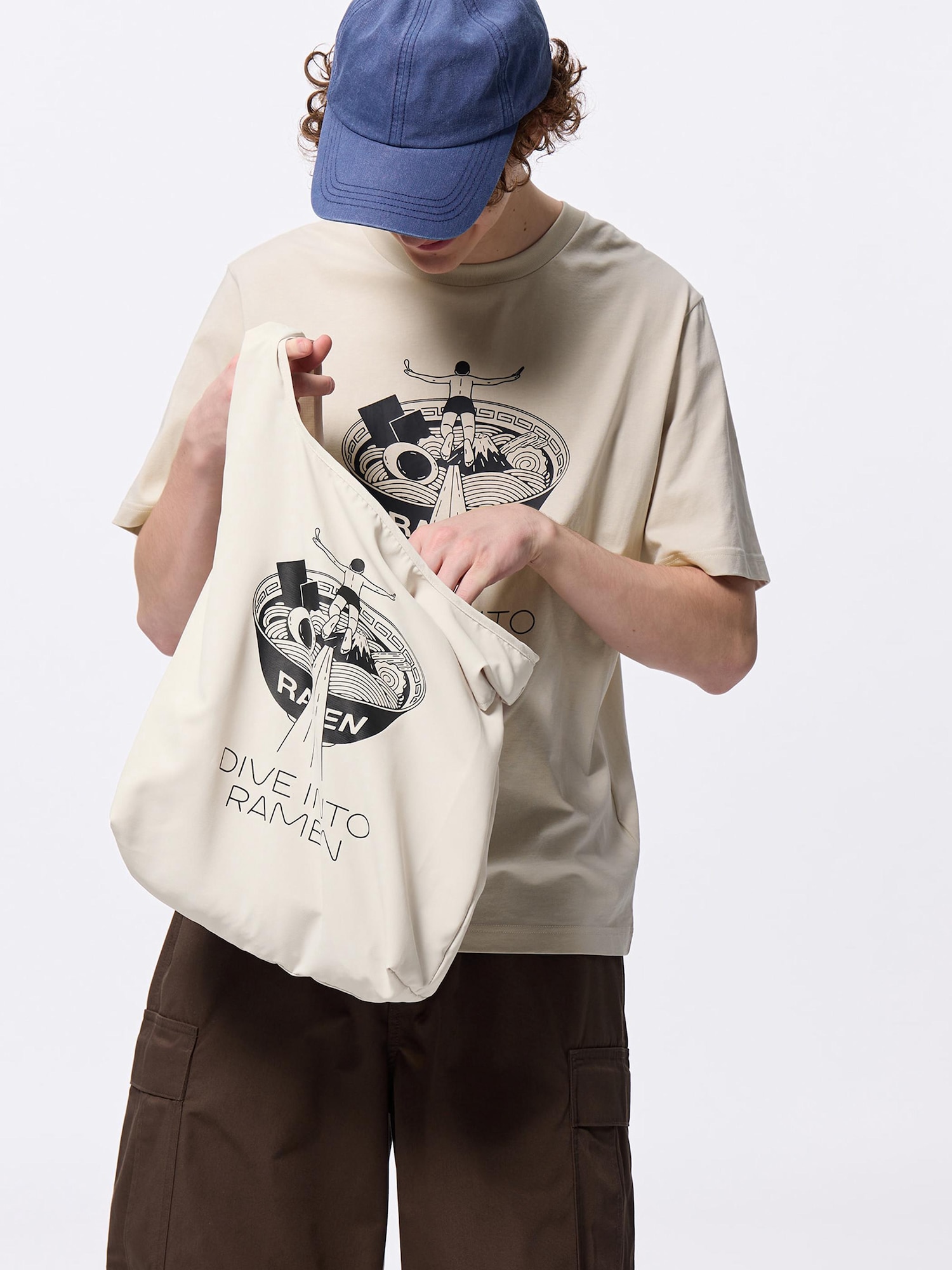 7月お値引き価格★★★youmg & olseuのバック GU公式 | トートバッグ OMIYAGE(Yunosuke) 2+X