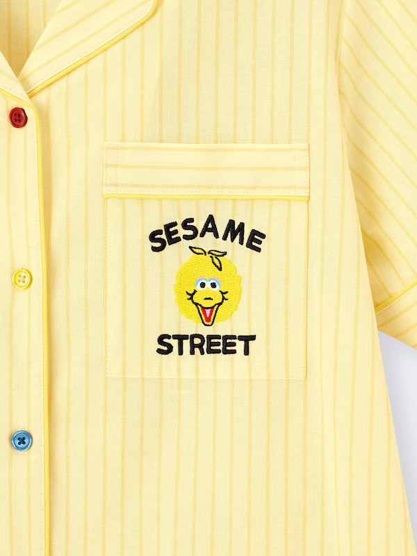 コットンパジャマ(半袖&ショートパンツ) Sesame Street