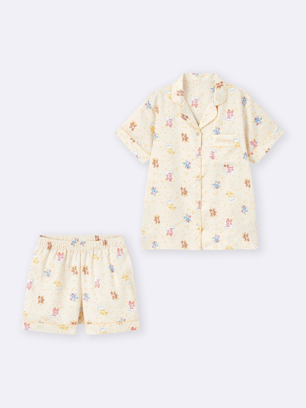 サテンパジャマ(半袖&ショートパンツ) Care Bears