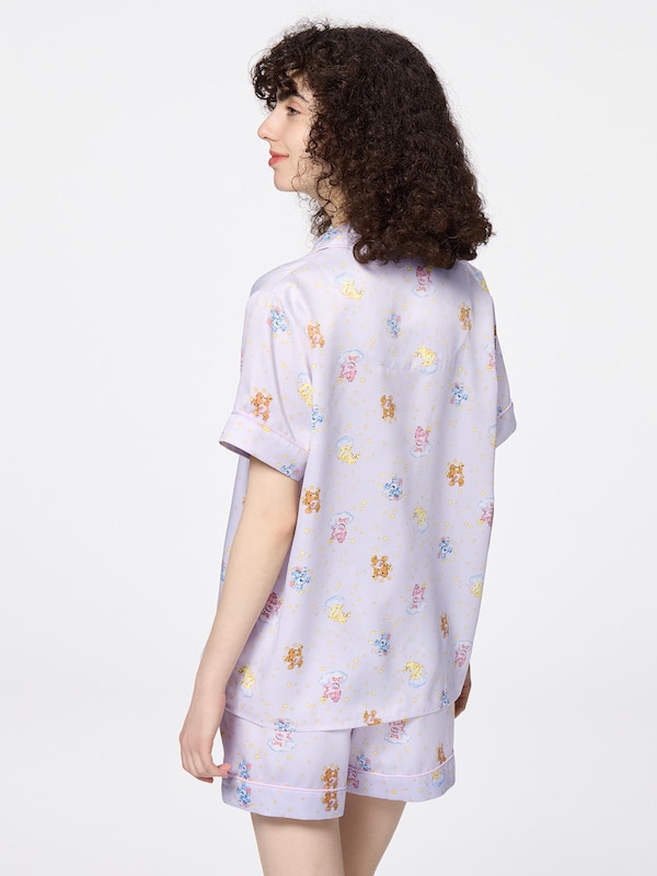 サテンパジャマ(半袖&ショートパンツ) Care Bears