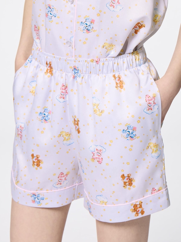 サテンパジャマ(半袖&ショートパンツ) Care Bears