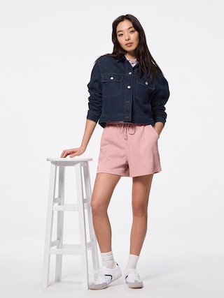 スウェットショートパンツ 【レディース】 【パンツ】【GU公式/ジーユー】 【PINK】 スウェットショートパンツ 【レディース】 【パンツ】【GU公式/ジーユー】 【PINK】
