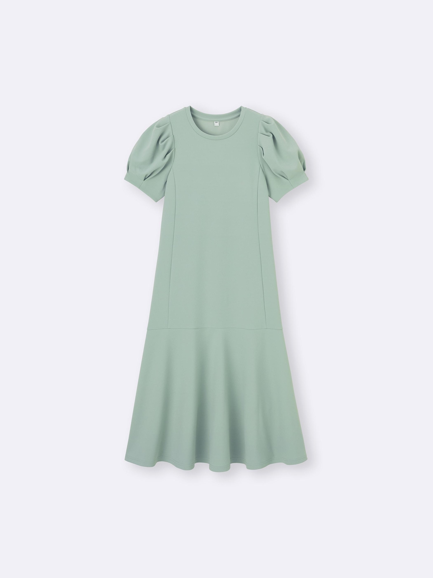 休業中 GU公式 | ボリュームスリーブワンピース(5分袖)Z+E