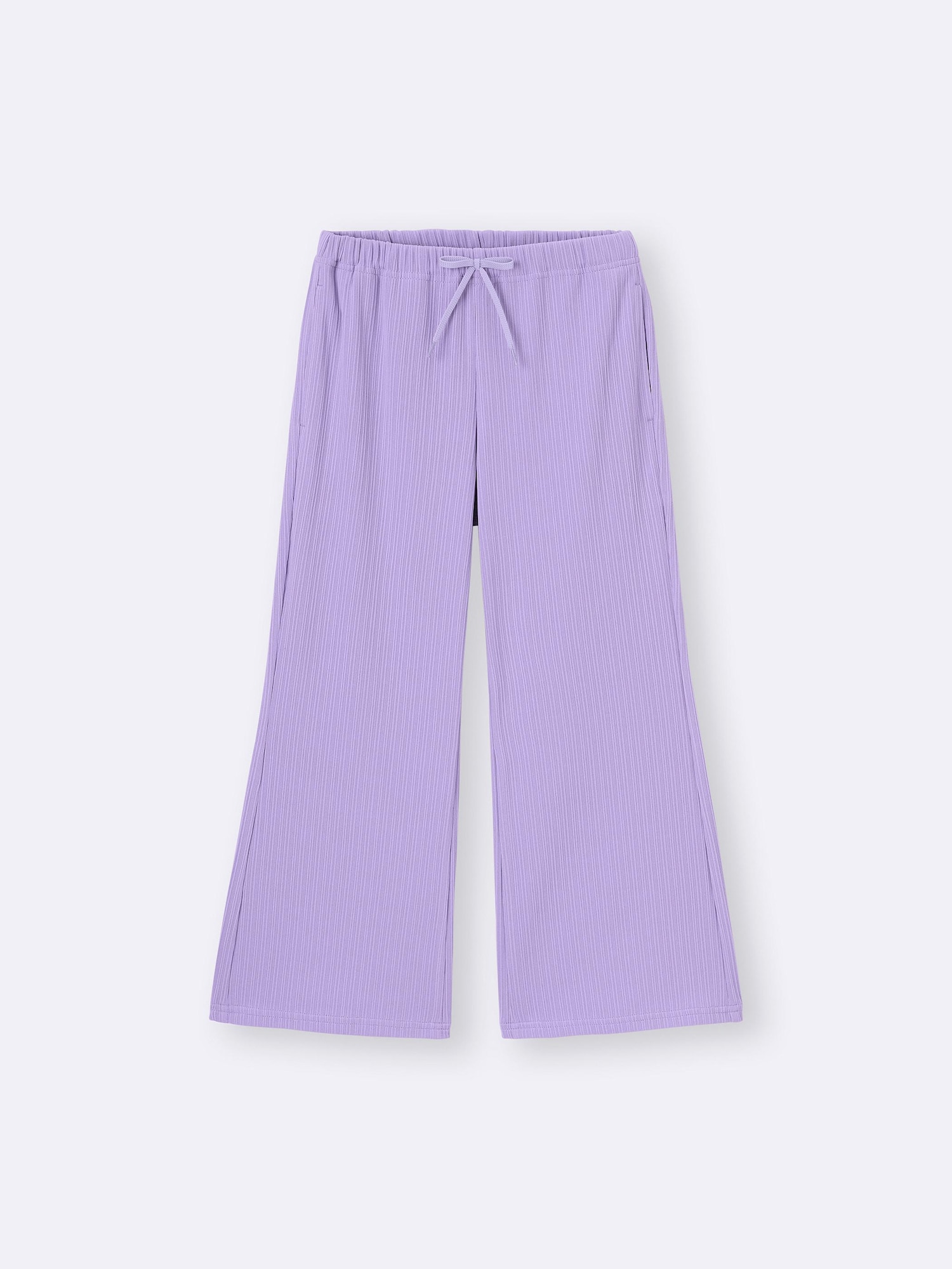 ちゃみ様　AMD-2DKB1✖️2台 GU公式 | GIRLSリブプルオンワイドフレアパンツ