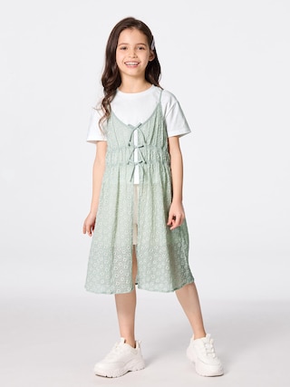 GIRLSレースキャミソールセットT