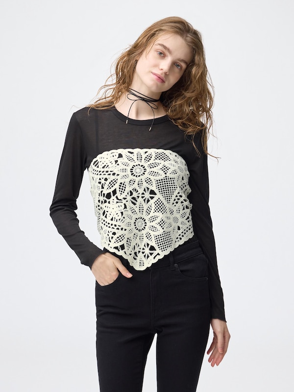 クロシェスカーフ