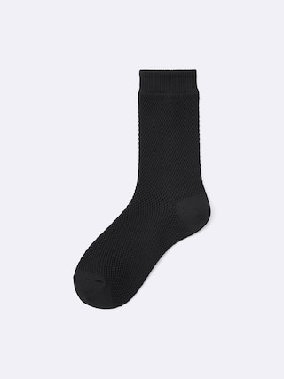 クルーソックス(メッシュ) 【レディース】 【インナー・下着】【GU公式/ジーユー】 【BLACK】 クルーソックス(メッシュ) 【レディース】 【インナー・下着】【GU公式/ジーユー】 【BLACK】