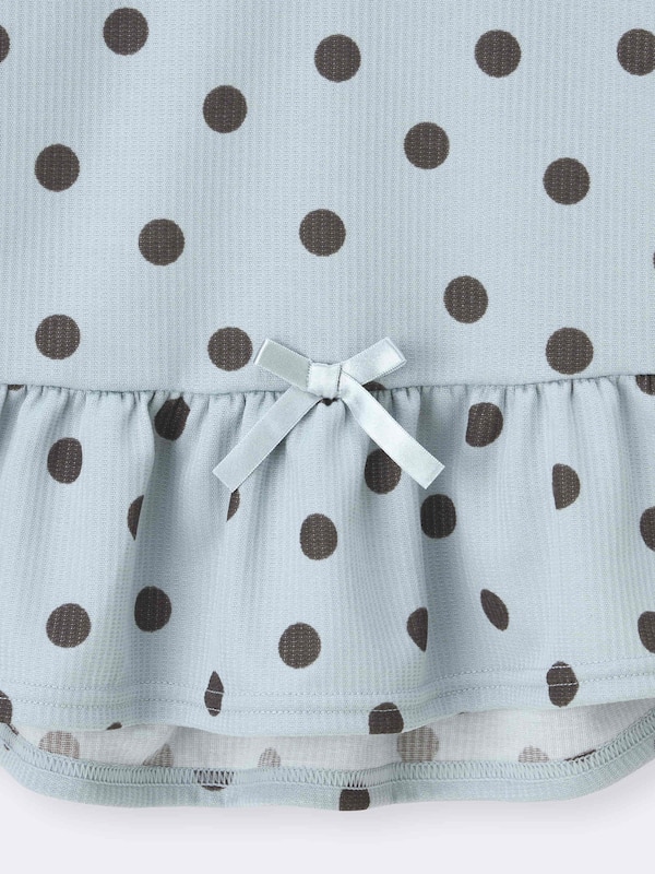 BABY(TODDLER)GIRLSドライカンタンT(ドット)+E