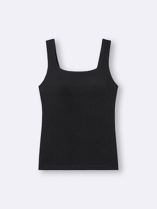 ブラフィールスクエアネックタンクトップ 【レディース】 【Tシャツ・スウェット】【GU公式/ジーユー】 【BLACK】 ブラフィールスクエアネックタンクトップ 【レディース】 【Tシャツ・スウェット】【GU公式/ジーユー】 【BLACK】