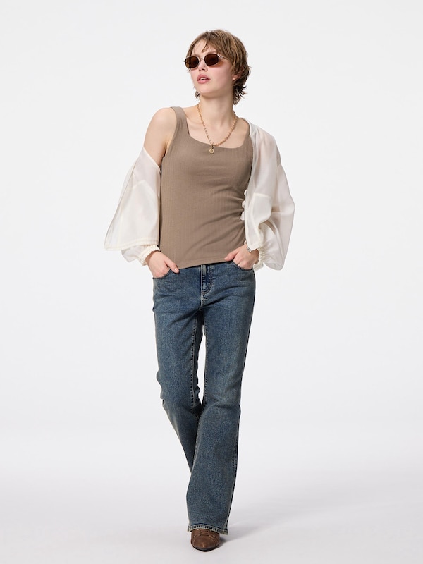 ブラフィールスクエアネックタンクトップ