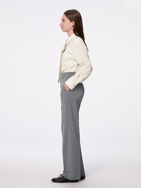 ウォッシャブルストレートパンツZ+EC(丈長め79.5cm)