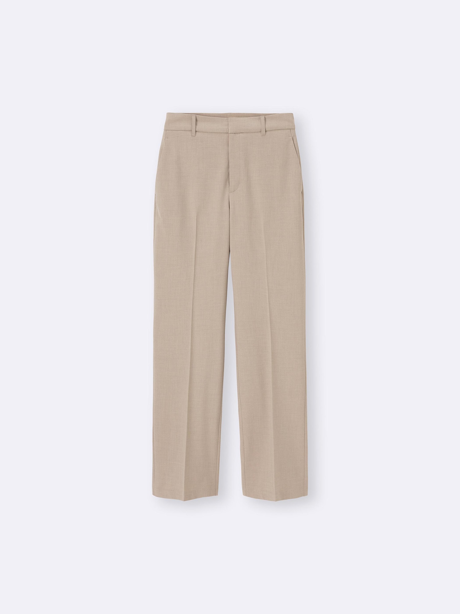 GU公式 | ウォッシャブルストレートパンツZ+EC(丈長め79.5cm)