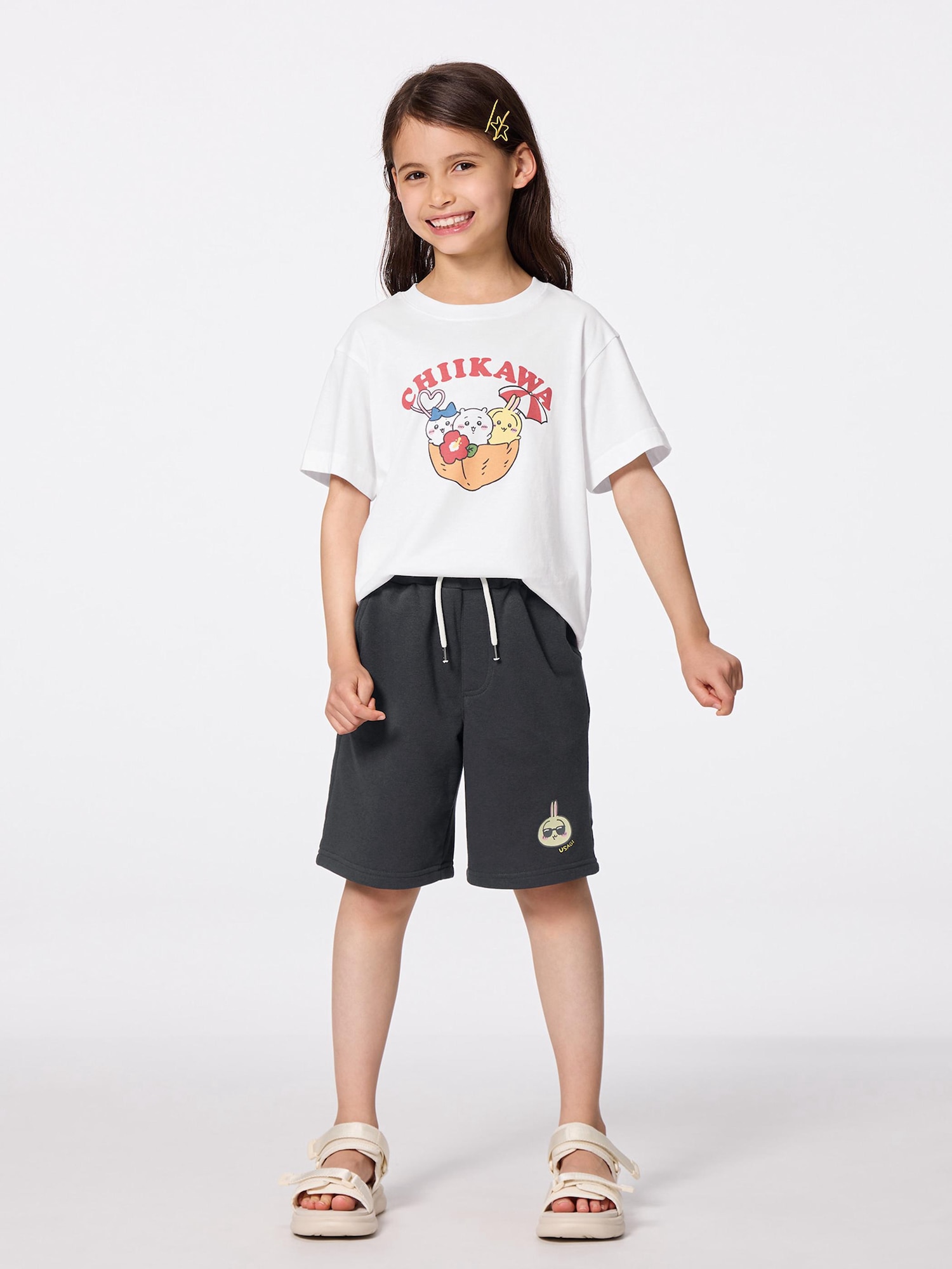 ちいかわ 4点セット 110cm Tシャツ2枚 ハーフパンツ2枚GU