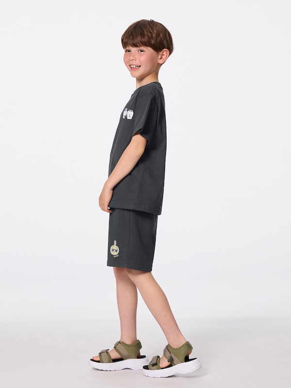KIDS(男女兼用) スウェットハーフパンツ CHIIKAWA