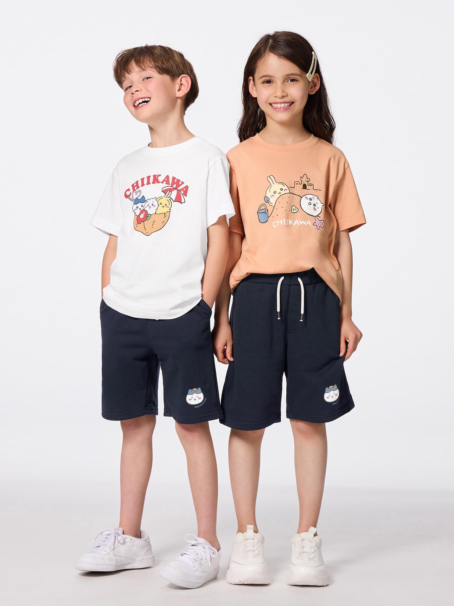 ちいかわ 4点セット 110cm Tシャツ2枚 ハーフパンツ2枚 GU