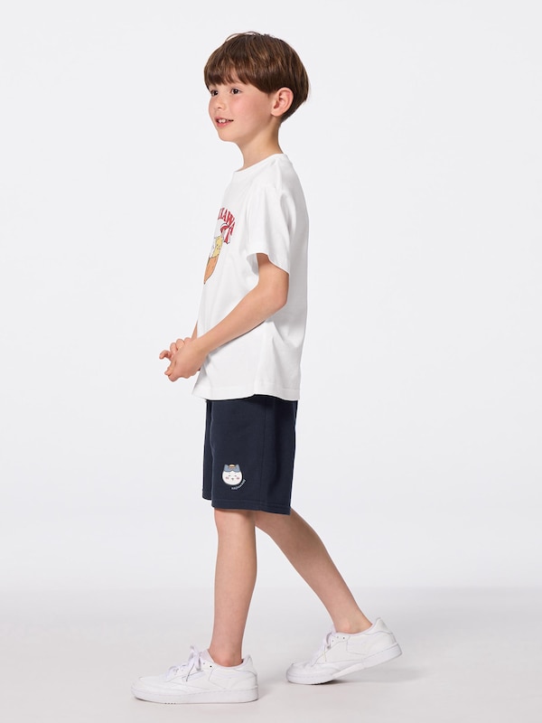 KIDS(男女兼用) スウェットハーフパンツ CHIIKAWA