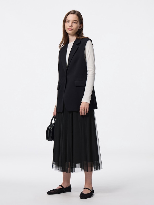 チュールフレアスカートZ+E