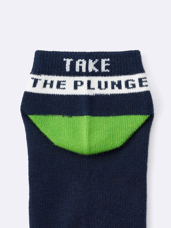 KIDS(男女兼用)ショートソックス2P(ロゴ)