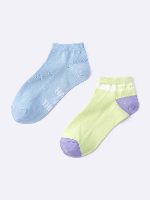 KIDS(男女兼用)ショートソックス2P(ロゴ)