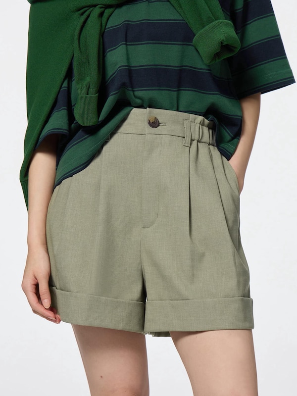 タックショートパンツ+E