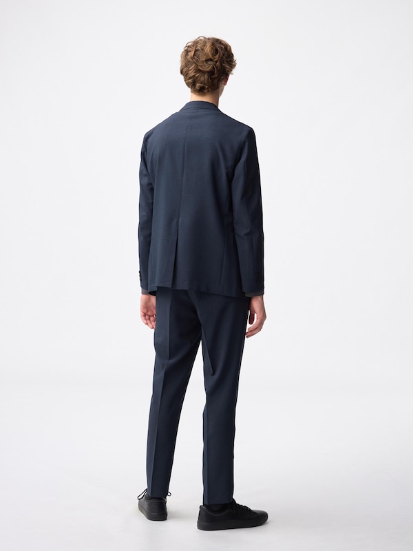 ウォッシャブルテーパードトラウザーSW+EC(丈長め77.0cm)