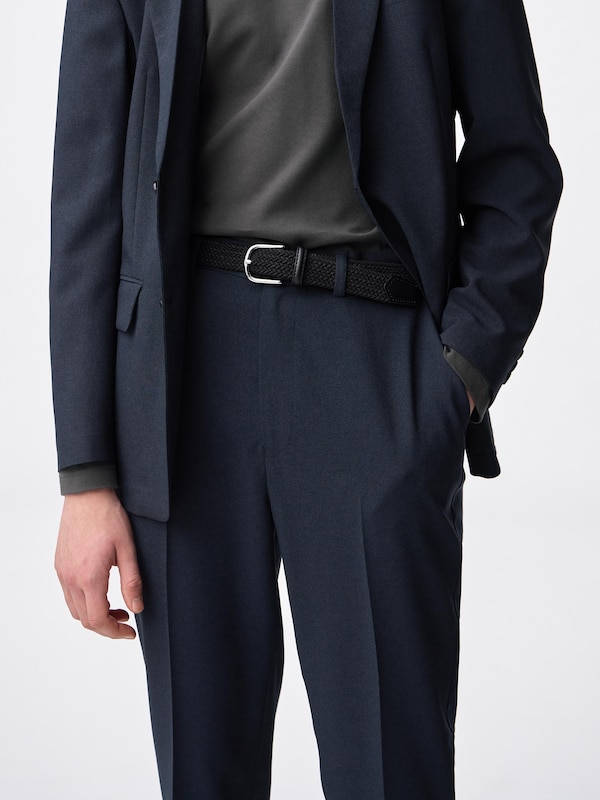 ウォッシャブルテーパードトラウザーSW+EC(丈長め77.0cm)