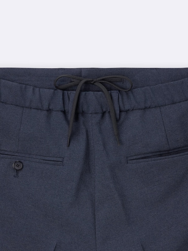 ウォッシャブルテーパードトラウザーSW+EC(丈長め77.0cm)