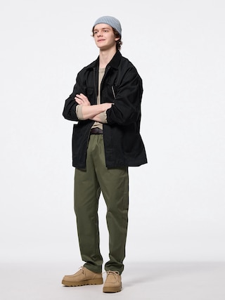 シェフパンツ+EC(丈長め76.0cm) 【メンズ】 【パンツ】【GU公式/ジーユー】 【OLIVE】 シェフパンツ+EC(丈長め76.0cm) 【メンズ】 【パンツ】【GU公式/ジーユー】 【OLIVE】