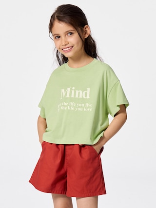GIRLSグラフィックT(ロゴ) 【KIDS・TEEN】 【キッズ Tシャツ・スウェット・ニット】【GU公式/ジーユー】 【LIGHT GREEN】 GIRLSグラフィックT(ロゴ) 【KIDS・TEEN】 【キッズ Tシャツ・スウェット・ニット】【GU公式/ジーユー】 【LIGHT GREEN】