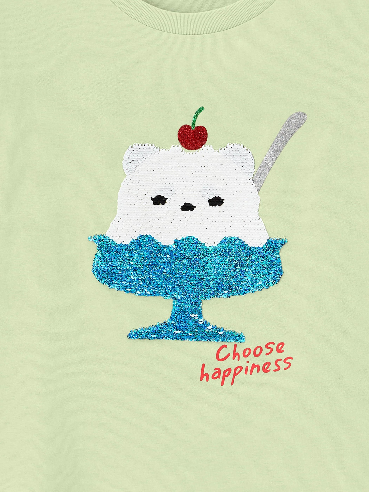 GU公式 | GIRLSスパンコールT(パンダ)