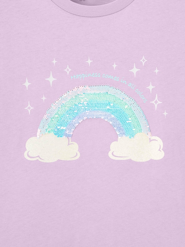 GIRLSスパンコールT(レインボー)+E