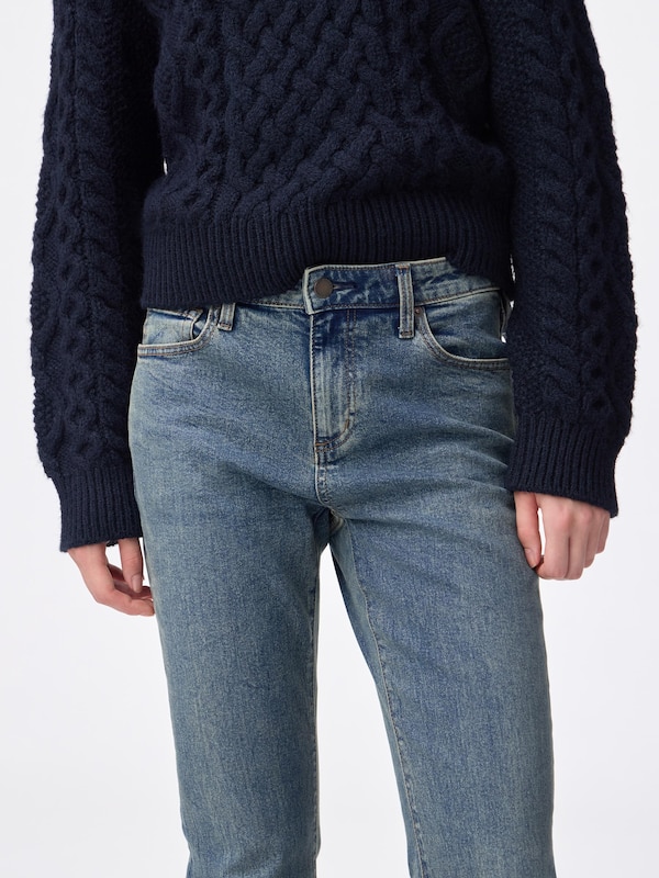 スリムフレアジーンズ+EC(丈長め84.0cm)