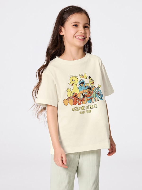 KIDS(男女兼用)グラフィックT Sesame Street