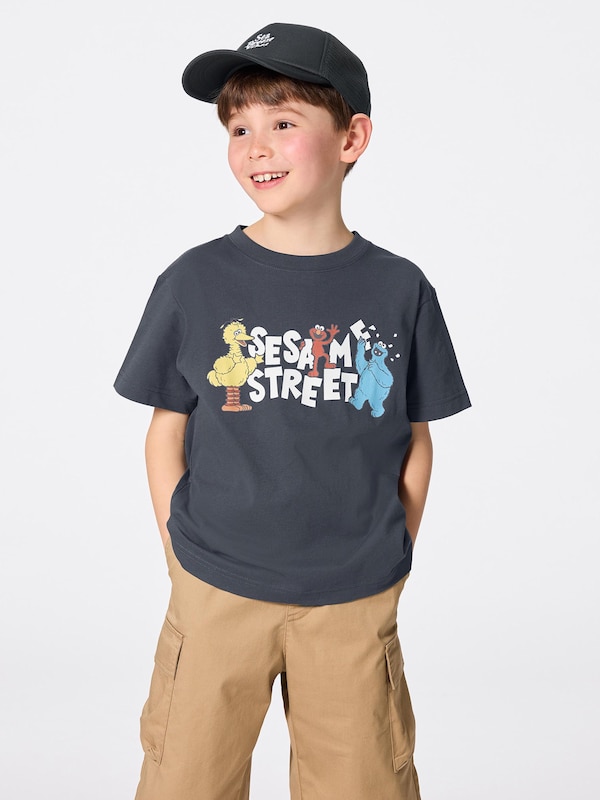 KIDS(男女兼用)グラフィックT Sesame Street