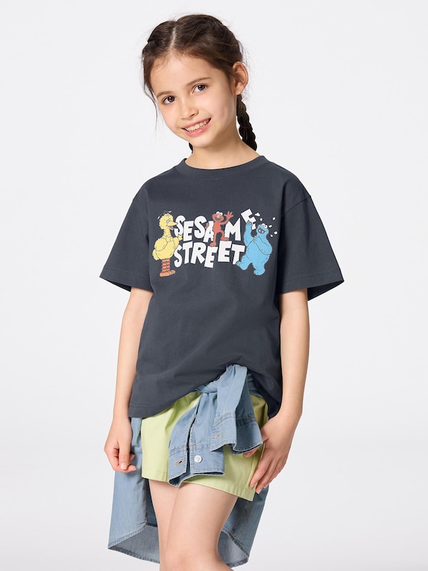KIDS(男女兼用)グラフィックT Sesame Street