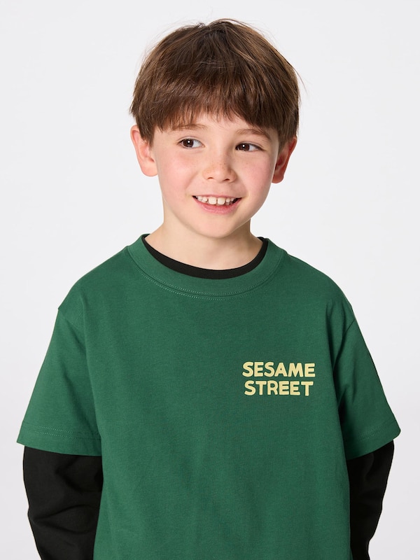 KIDS(男女兼用)グラフィックT Sesame Street