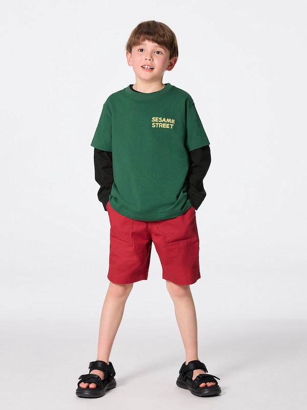KIDS(男女兼用)グラフィックT Sesame Street